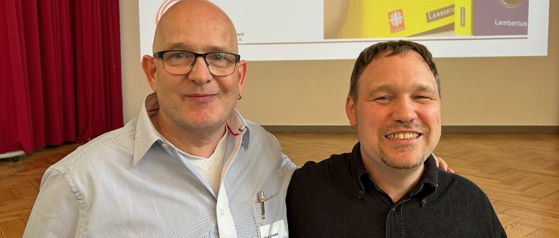 neu gewählte Vertreter der Diözese Köln, Jörg Schwarz (li) und Sebastian Rick (re) (c) DiAG MAV